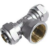 Тройник вн. рез. 20*3/4"*20 металлопластиковый