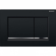 Кнопка смыва Geberit Sigma 30, двойной смыв, черный