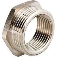 Футорка 1/2"-2" внутренняя/наружный резьба (латунь никелированная)