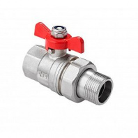 Кран шаровый 3/4" "американка" , б RTP PN40 Кран шаровый 3/4" "американка" , б RTP PN40