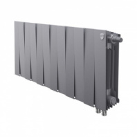 Радиатор биметаллический Royal Thermo PianoForte 300 /Silver Satin - 12 секц. VDR