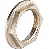 Контргайка 1/2" (латунь никелированная)