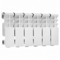 Радиатор алюминиевый ROMMER Plus 200/96 6 секций Радиатор алюминиевый ROMMER Plus 200/96 6 секций